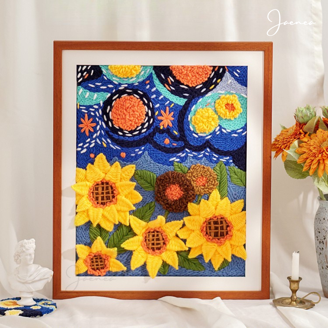 Van Gogh's Garden — HealingWeave™ Punch Stitching Kit