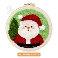 Blissful Santa