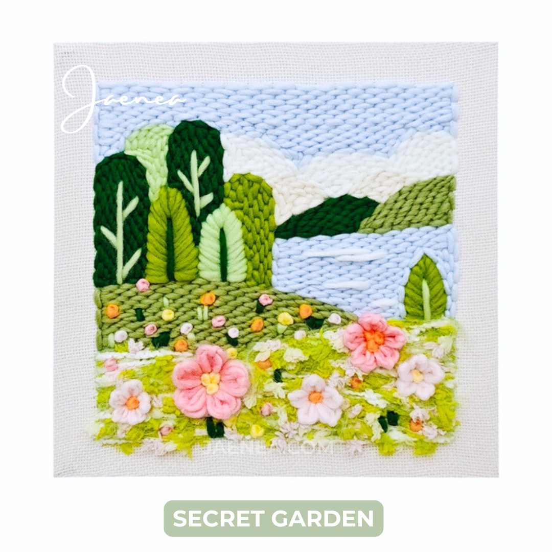 Secret Garden — HealingWeave™ Punch Stitching Kit