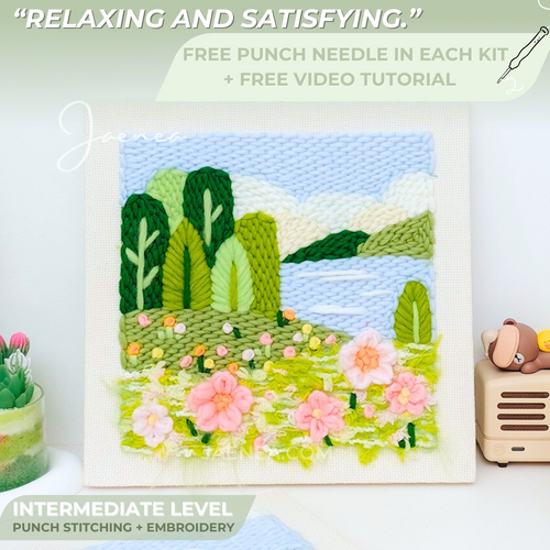 Secret Garden — HealingWeave™ Punch Stitching Kit