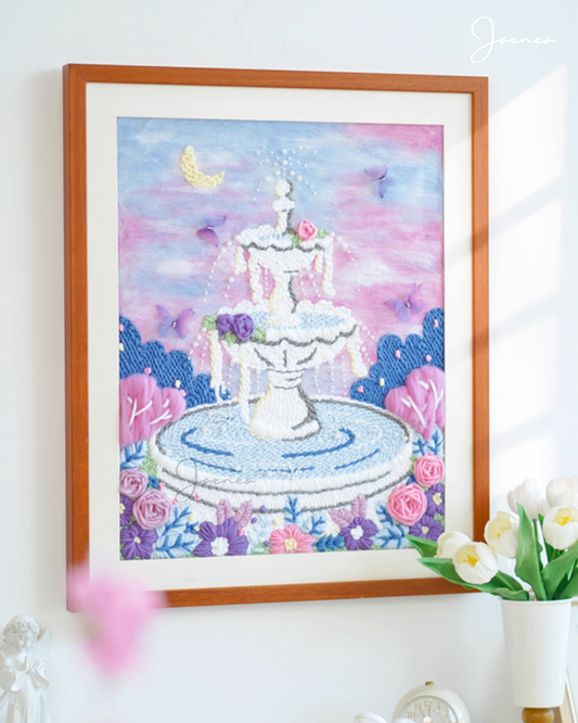 Moonlit Fountain